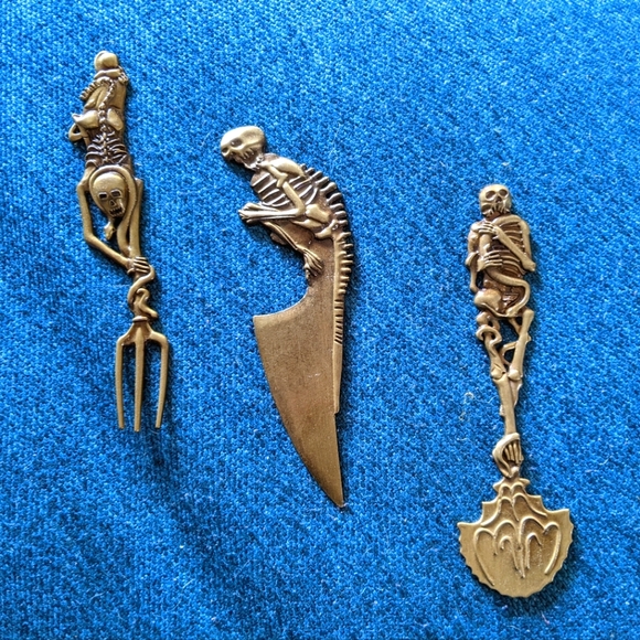 Other - Decorative Skeletal Dining Set of 3
